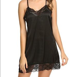 Black Lace Sexy Slip Dress / Lingerie